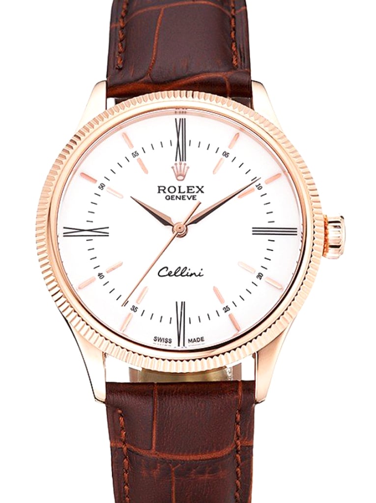 Rolex Cellini 39mm White Dial 622655