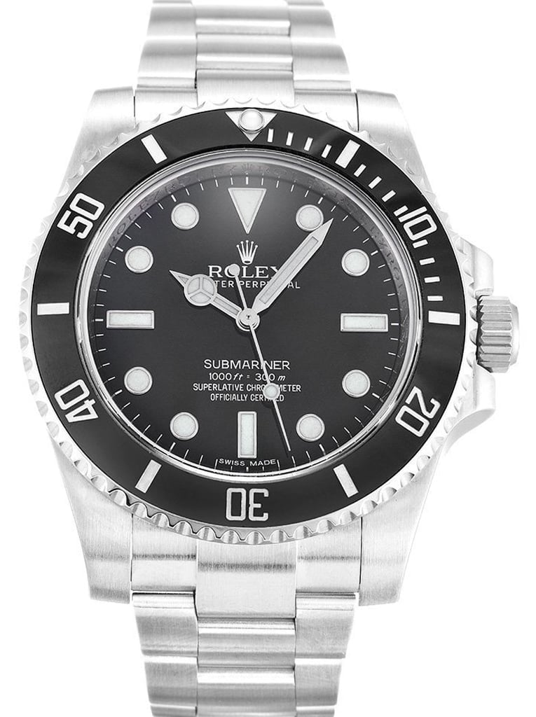 Rolex Submariner 40mm Black Dial 114060 view 2