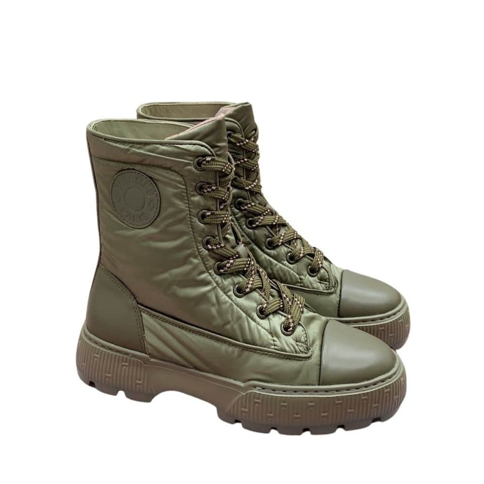 Hermes Fresh Ankle Boots Green view 2