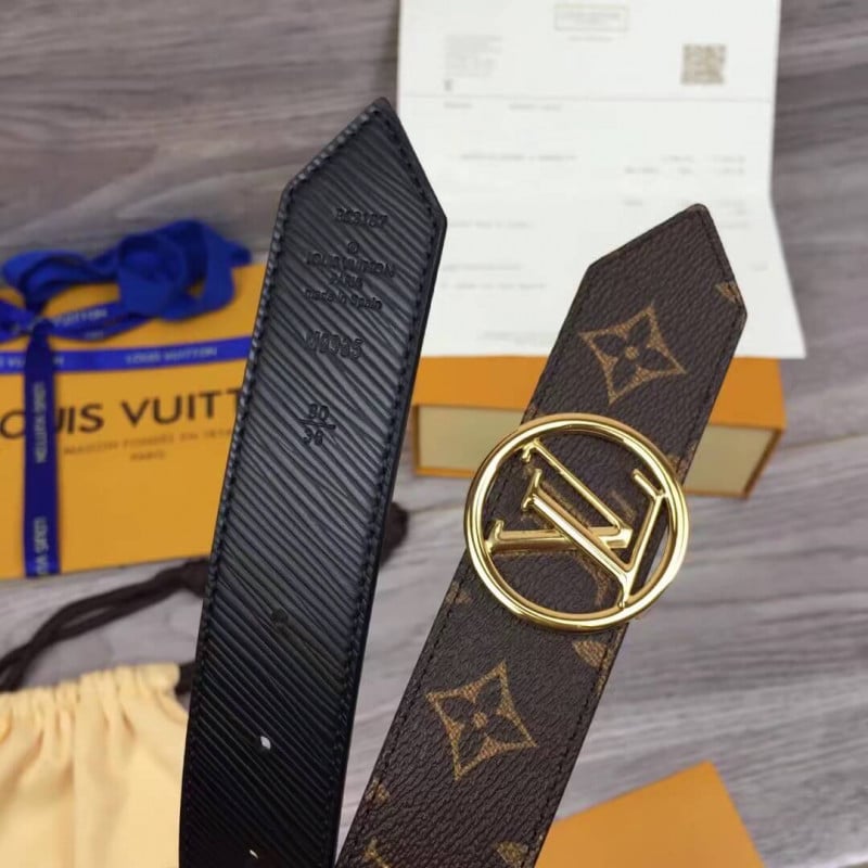 Louis Vuitton Circle 35mm Reversible Belt M9936V view 4