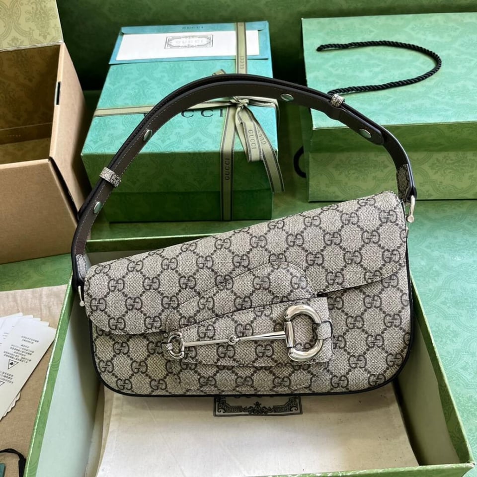 Gucci Horsebit 1955 Small Shoulder Bag view 8