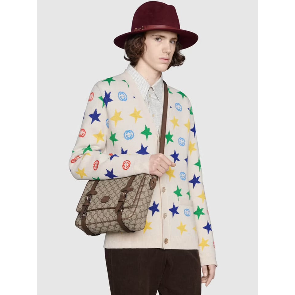 Gucci GG Messenger Bag in Brown view 4