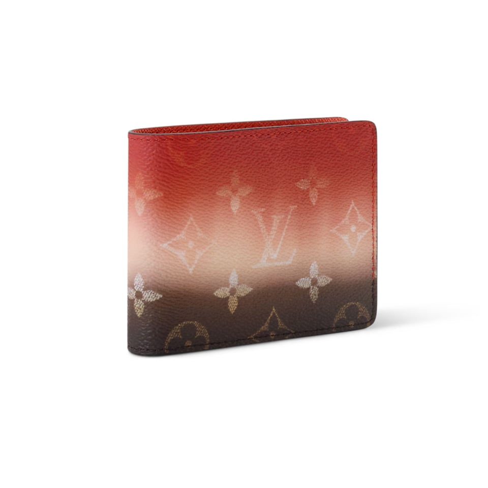 Louis Vuitton Slender Wallet – Monogram Sunset Orange 11cm M28007 view 2