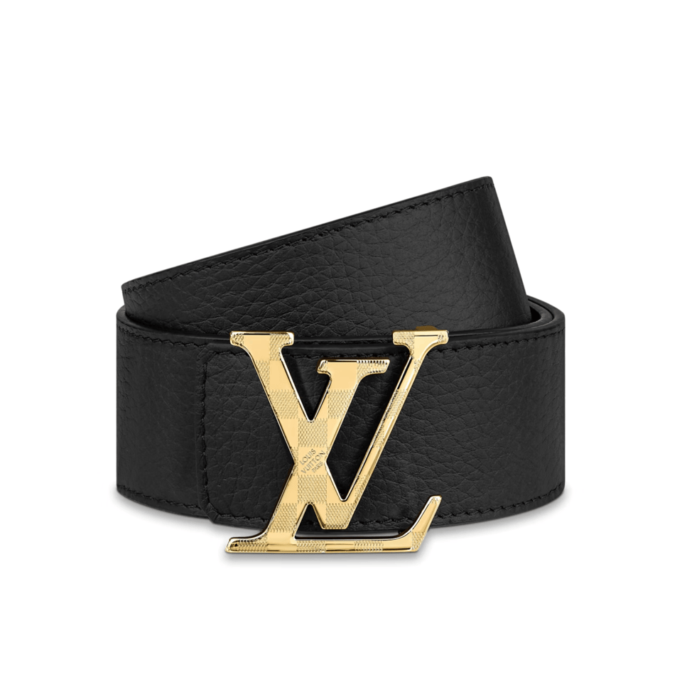Louis Vuitton LV Gold Damier 40mm Reversible Men Belt M0333T view 3