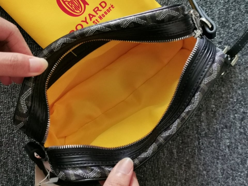 Goyard Cap-Vert Pm Bag 23X8X14Cm Black Canvas view 8