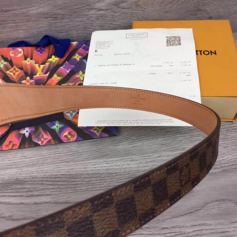Louis Vuitton Damier Canvas Mini Belt 25mm M9744V view 8