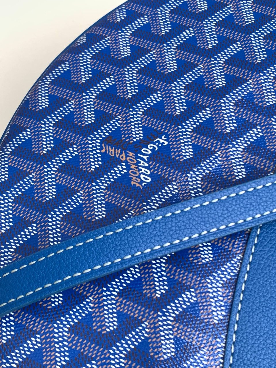 Goyard Hirondelle Bag – Bagistry Closet Blue 25cm view 8