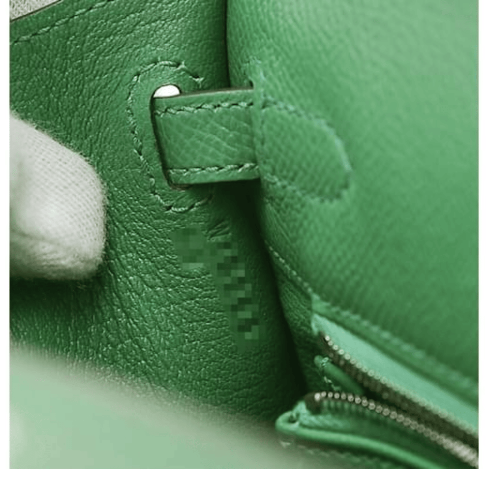 Hermes Kelly 28 Bag In Emerald Green Leather For Women 28cm/11in view 3