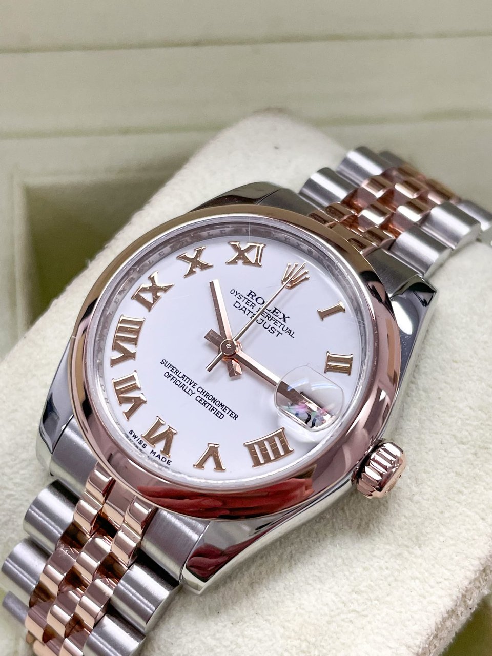 [Superclone] Rolex Datejust 36mm White Dial Jubilee 126201 view 3