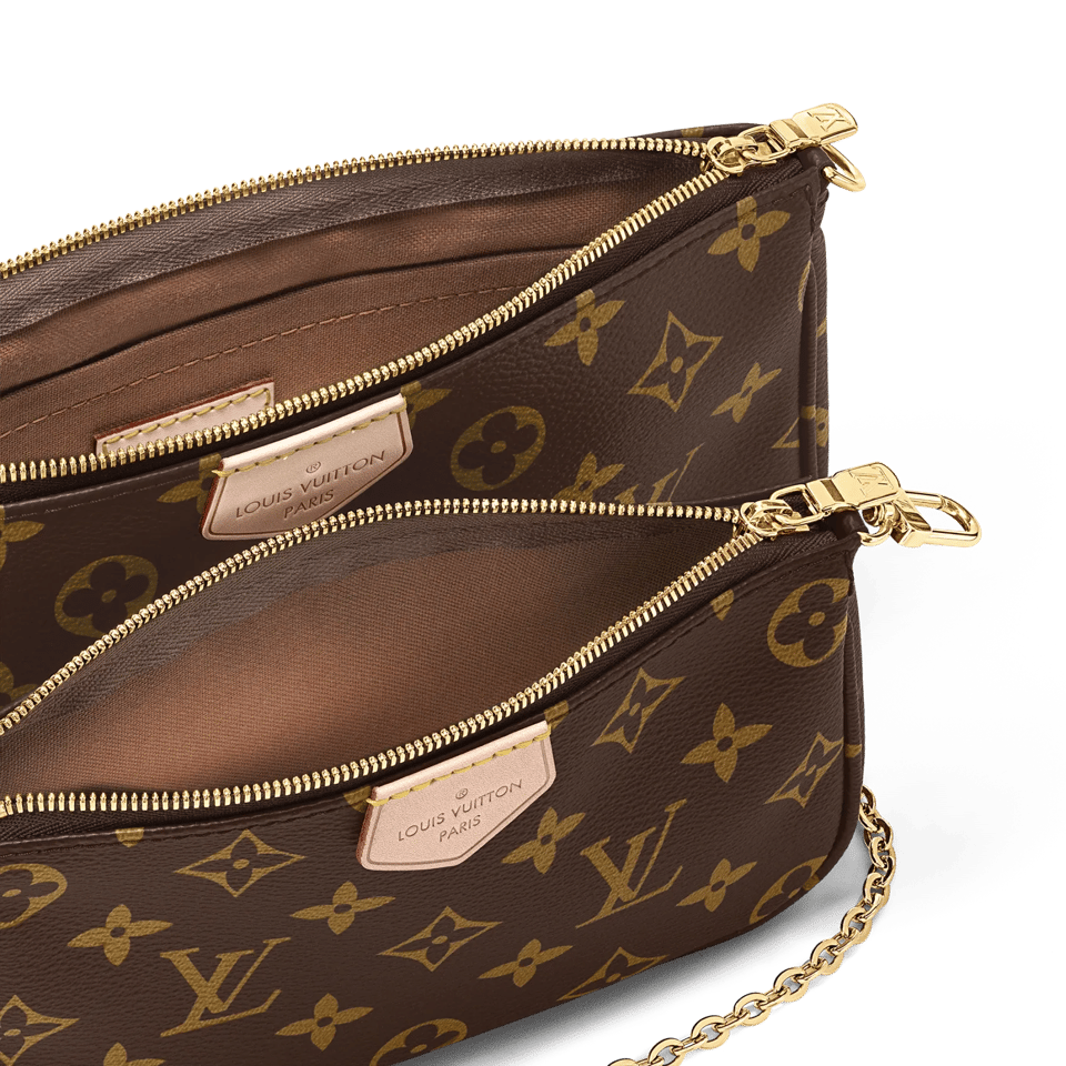 Louis Vuitton Multi Pochette Accessoires Monogram – Women – Handbags Light Pink view 13