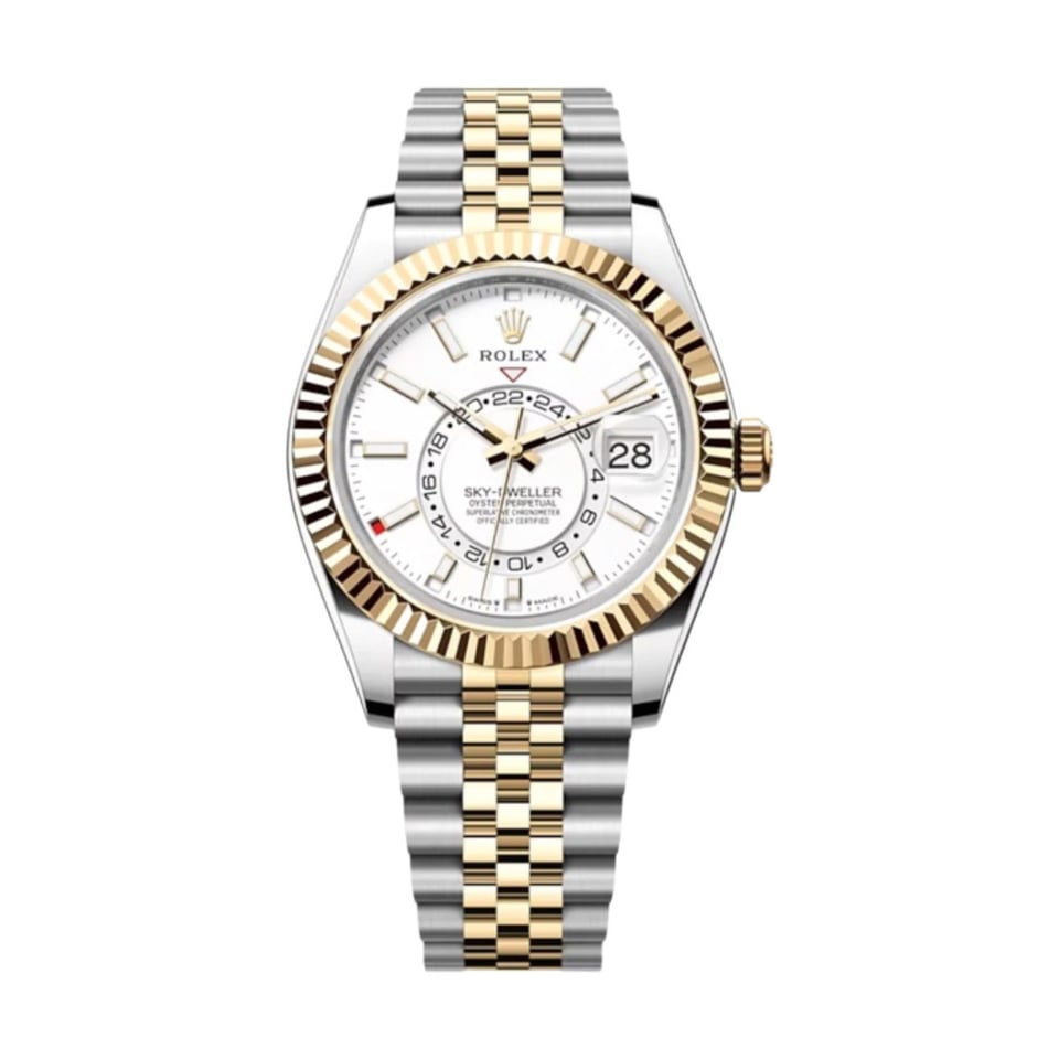 Rolex Sky-Dweller 42 mm Intense white Dial 336933 view 2