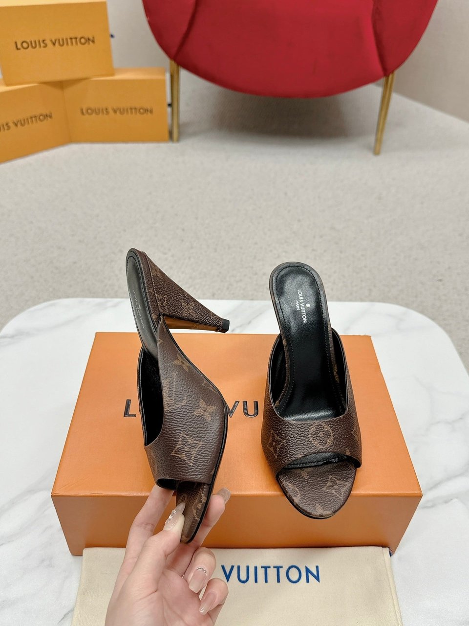 Louis Vuitton Super Mule Monogram Canvas view 9