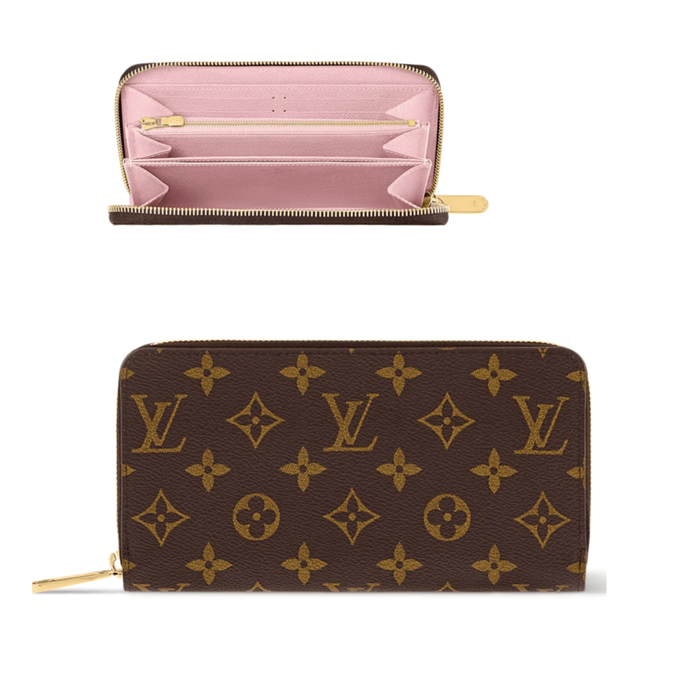 Louis Vuitton Rose Ballerine Zippy Wallet For Women 20cm M41894 view 2