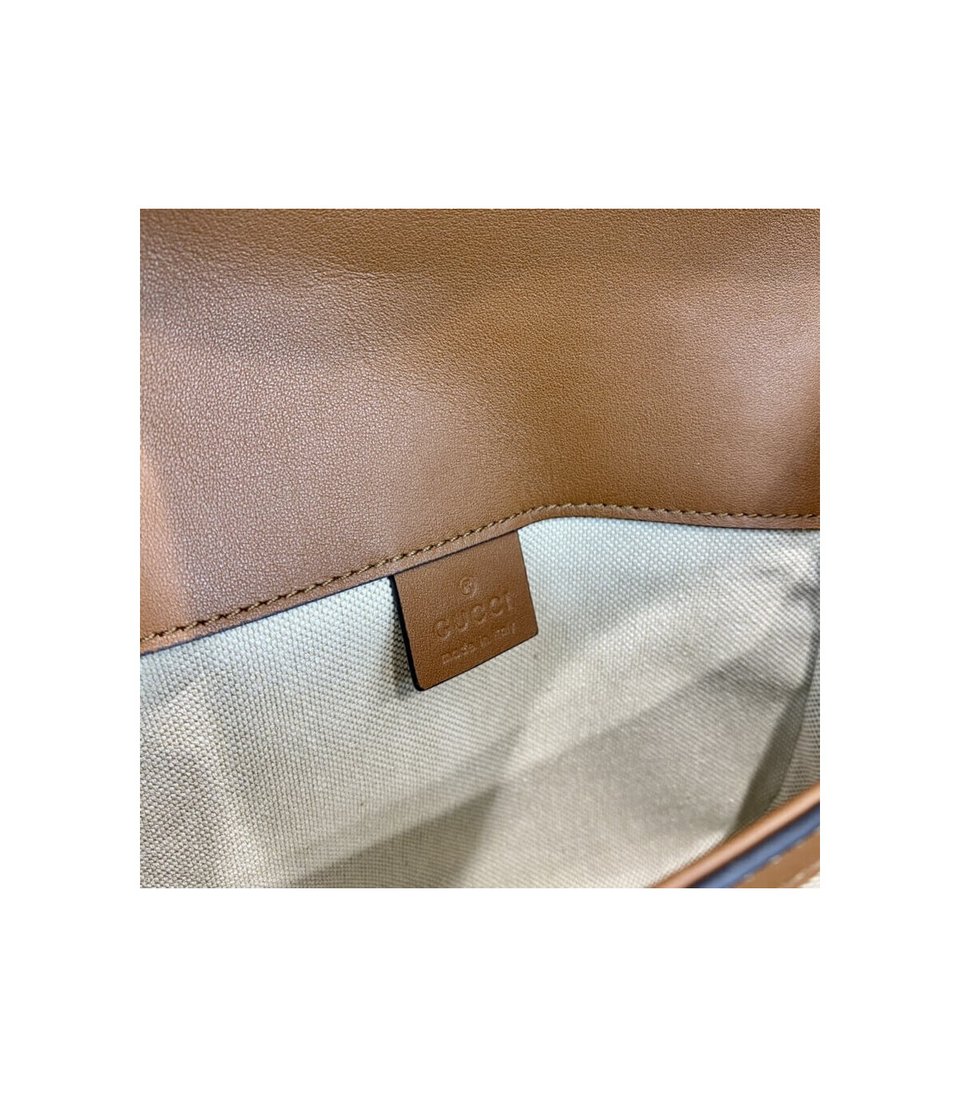 Gucci Lady Web Original GG Small Shoulder Bag Brown view 19