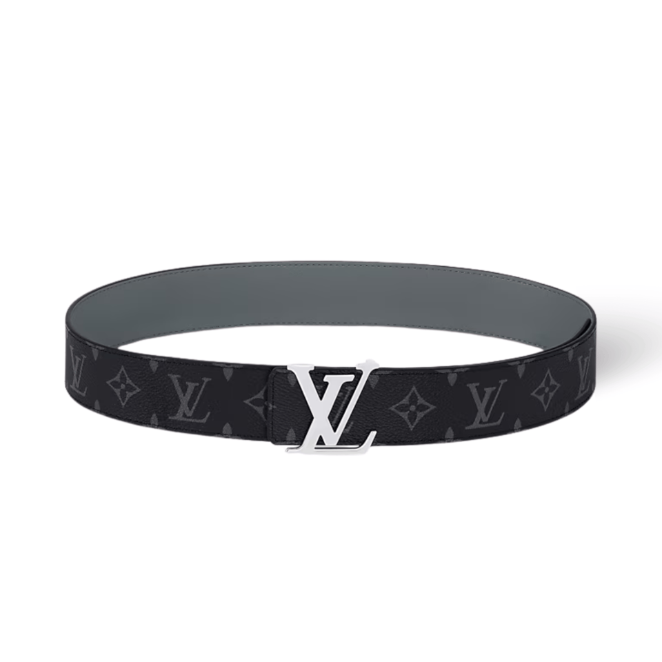 Louis Vuitton LV Silver Initiales 40mm Reversible Men Belt M0535V view 2
