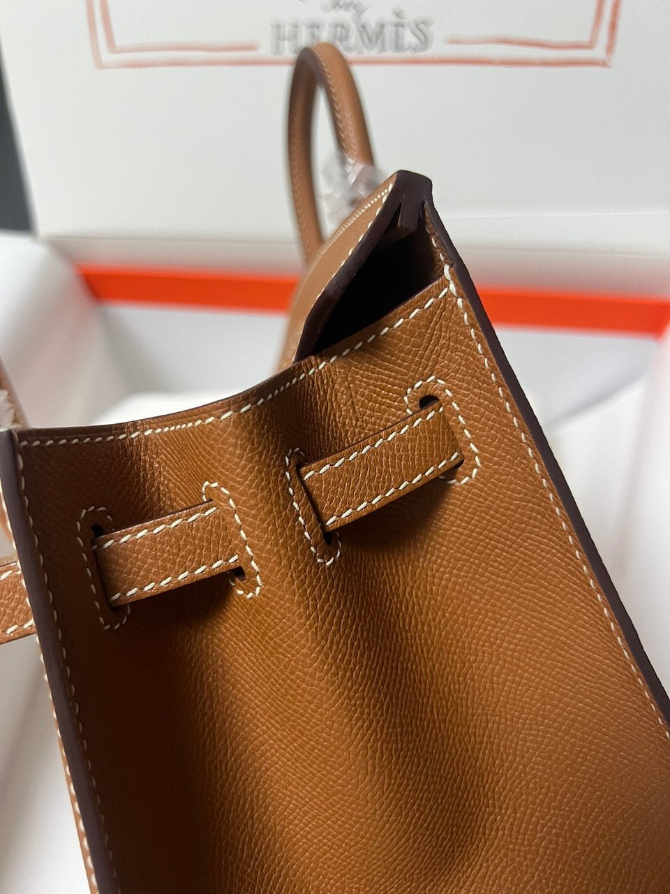 Hermes Birkin Sellier Gold Epsom Leather Gold Hardware view 4