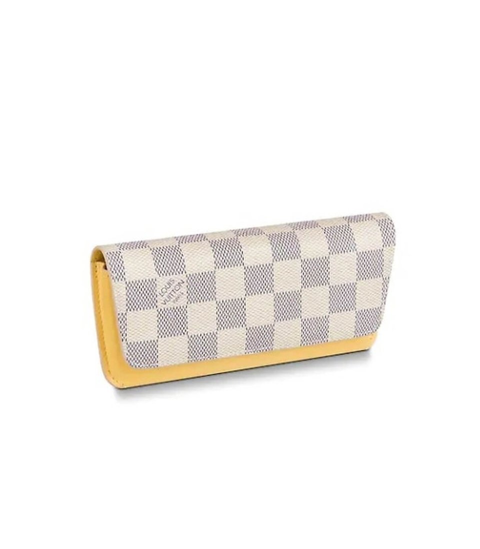Louis Vuitton Damier Azur Woody Glasses Case