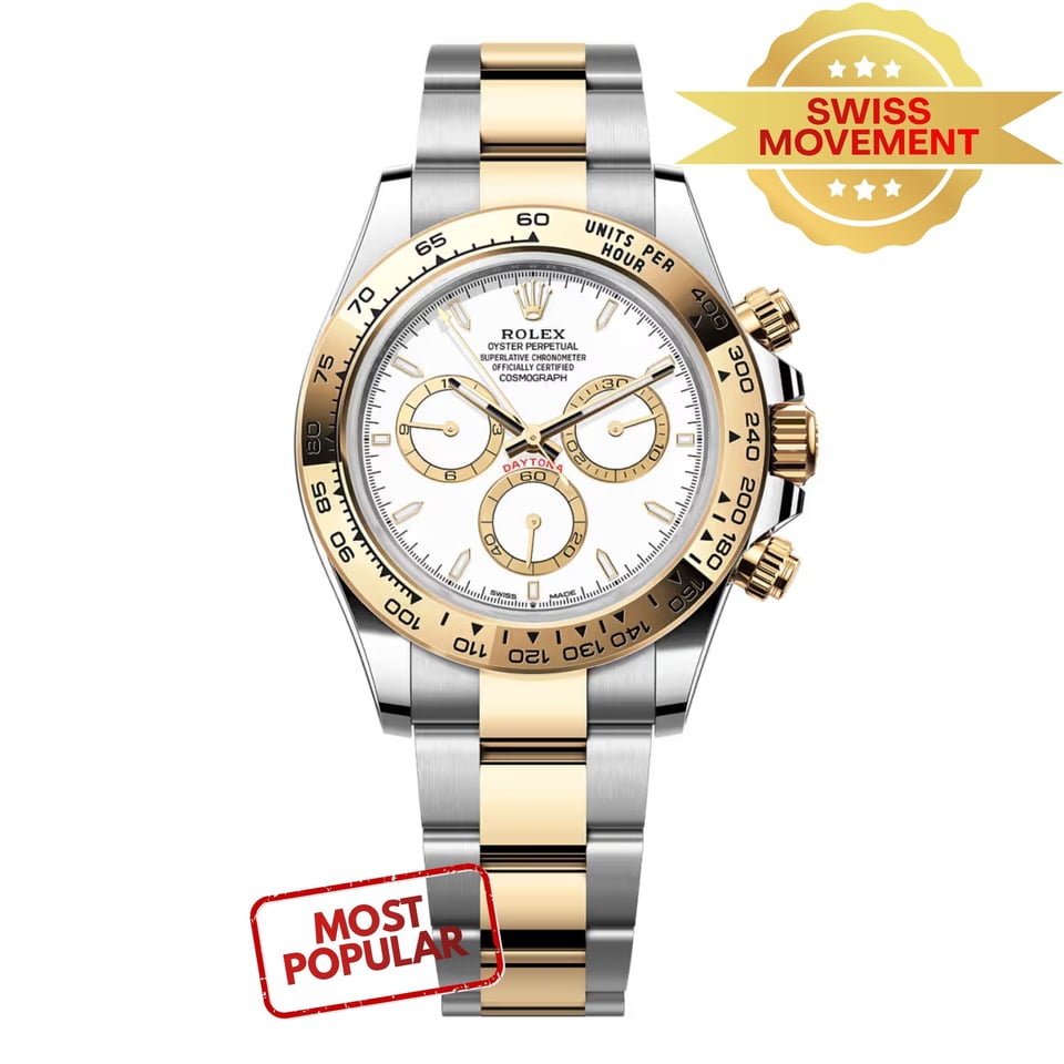 [Superclone] Rolex Daytona 40 mm White Dial Oyster 126503