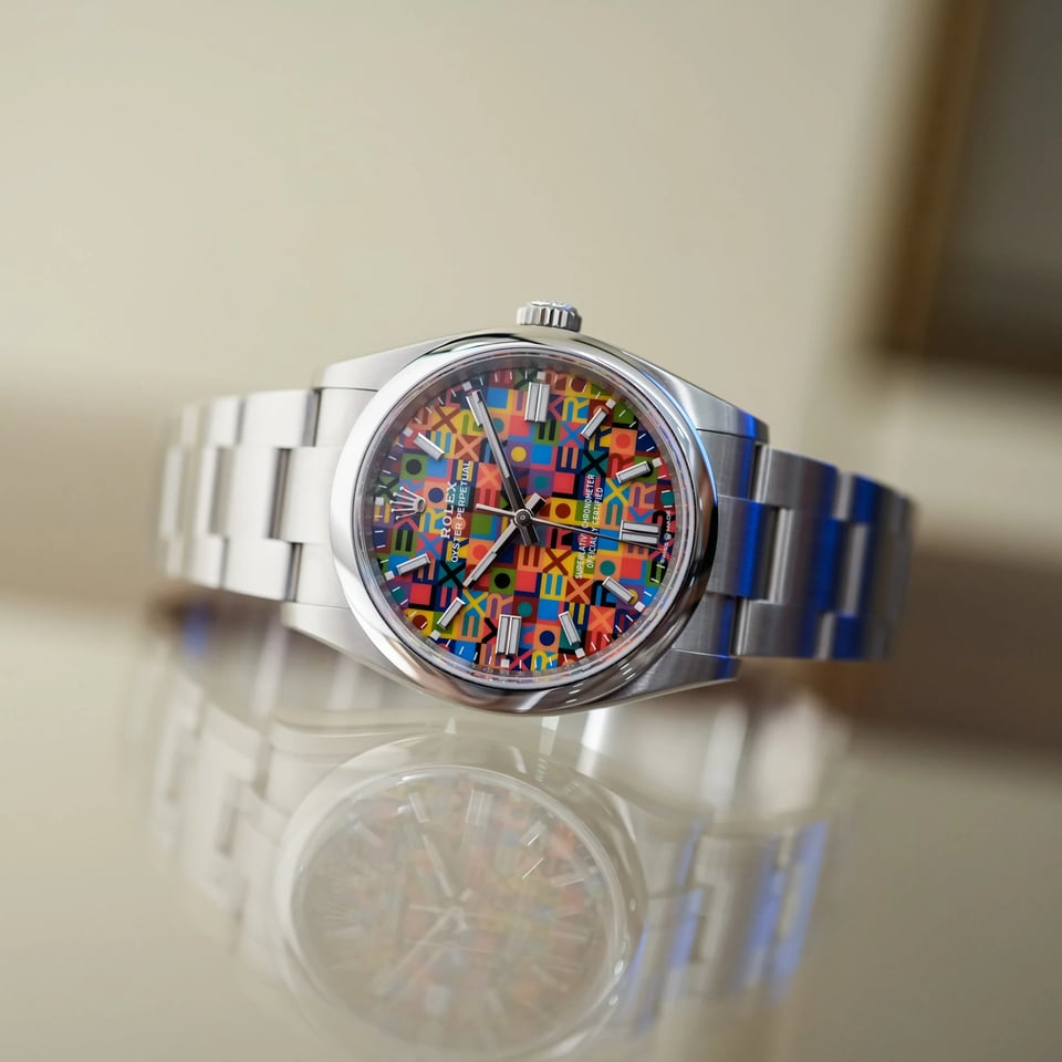 [Superclone] Rolex Oyster Perpetual 41mm Multicoloured Dial Oyster 134300 view 4