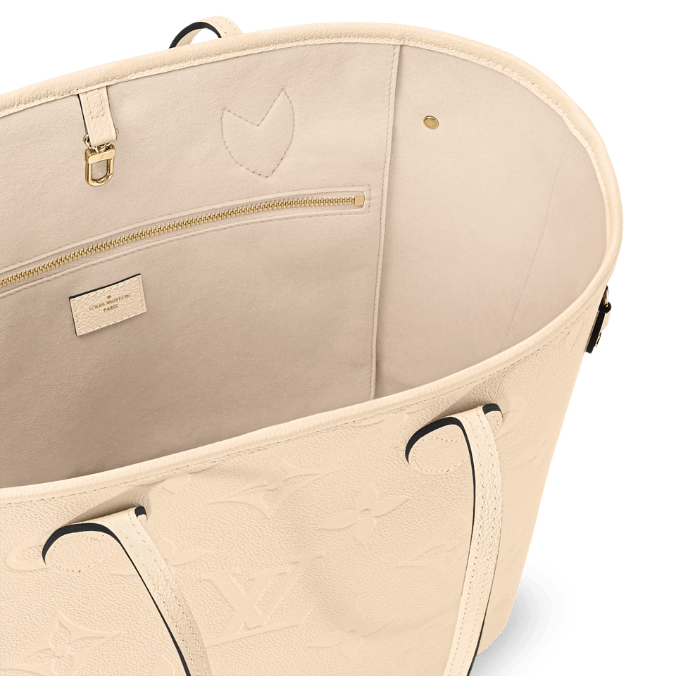 Louis Vuitton Neverfull Mm Tote Bag Crème Beige 31cm M46676 view 7