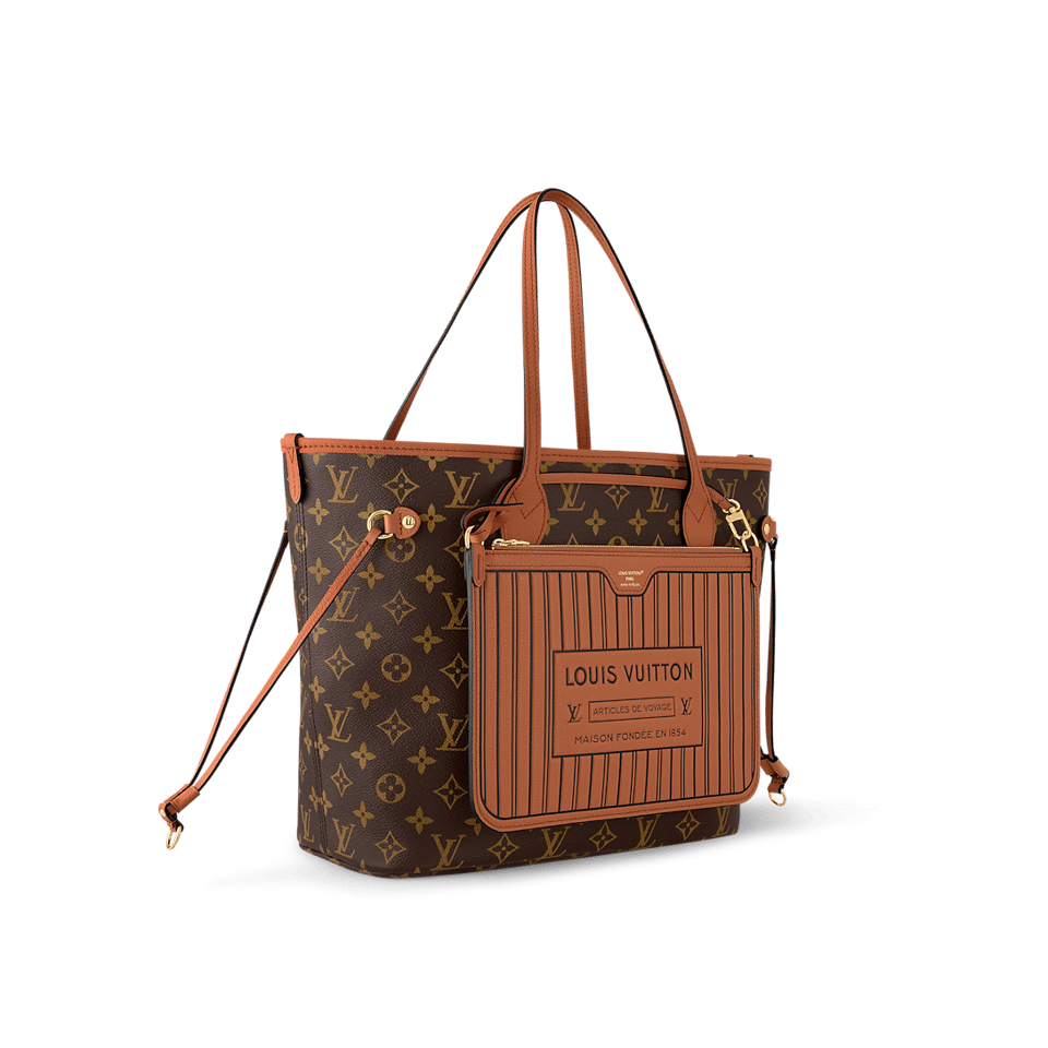 Louis Vuitton New Reversible Neverfull Inside Out Mm Tan Cowhide 31cm M12061 view 3