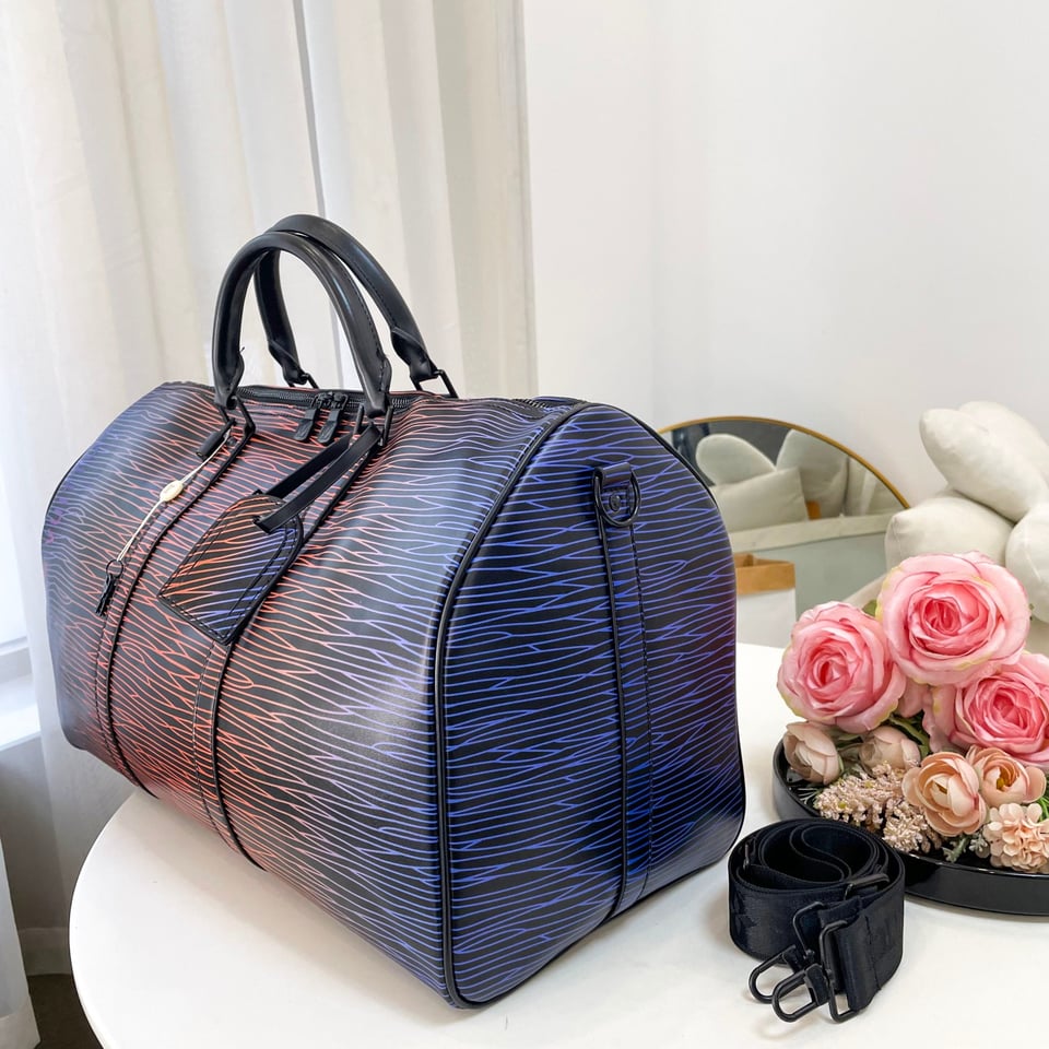 Louis Vuitton Keepall Bandouli Re 50 Gradient Electric Sun 50Cm M23174 view 4