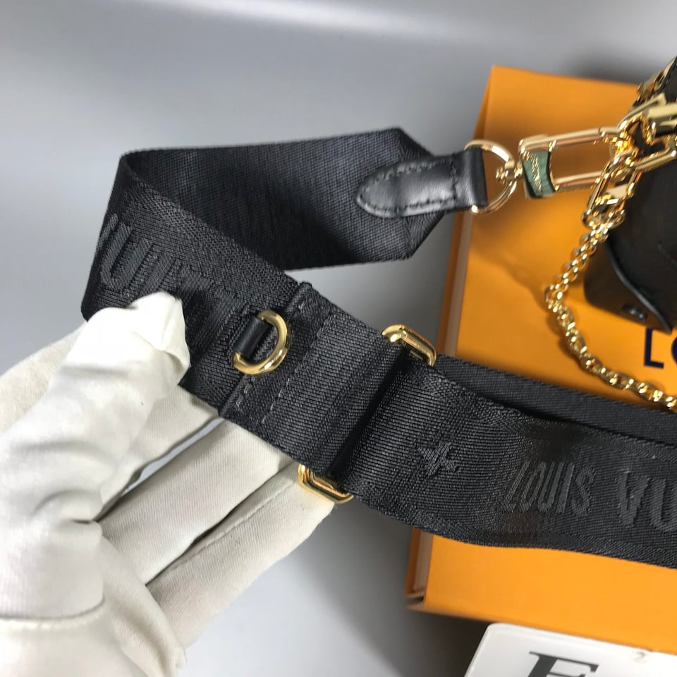 Louis Vuitton Petite Malle Souple 20Cm Black view 6