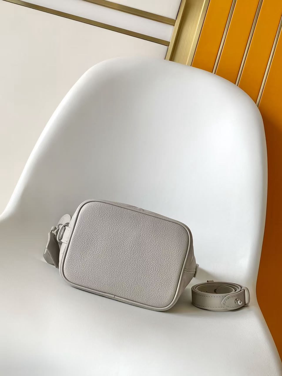 Louis Vuitton All In BB Bag Brume Grey 16cm M28342 view 4