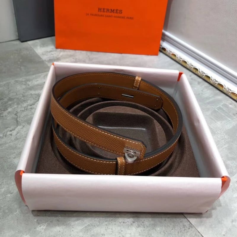 Hermes O’Kelly 24 Belt H07960 Brown view 7