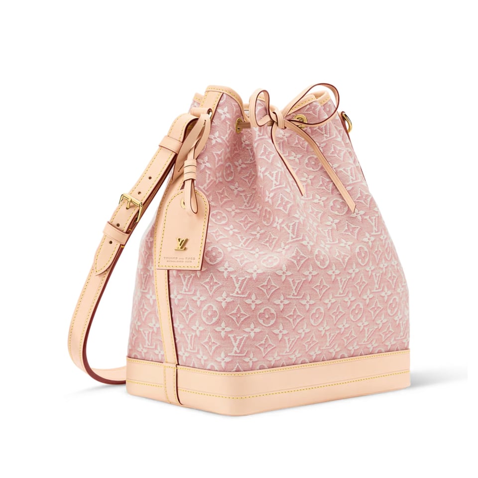 Louis Vuitton Noé Monogram Emblème Rose Ruban Color 27.5cm M28714 view 3