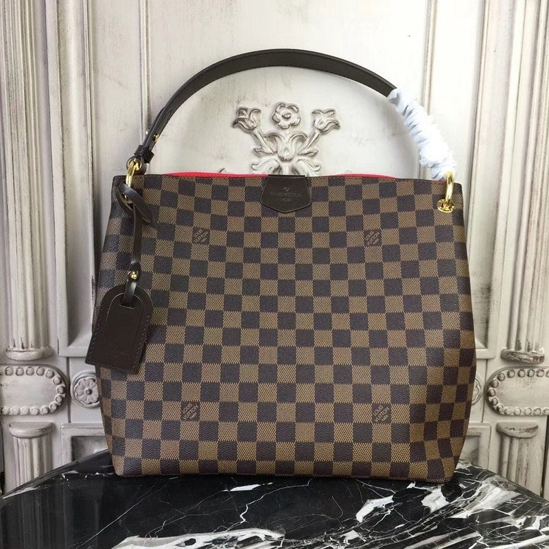 Louis Vuitton Damier Azur Graceful Pm 35Cm view 4