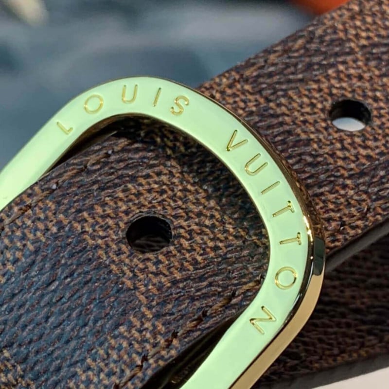 Louis Vuitton Mini Damier Ebene Belt 25mm M9744V view 6