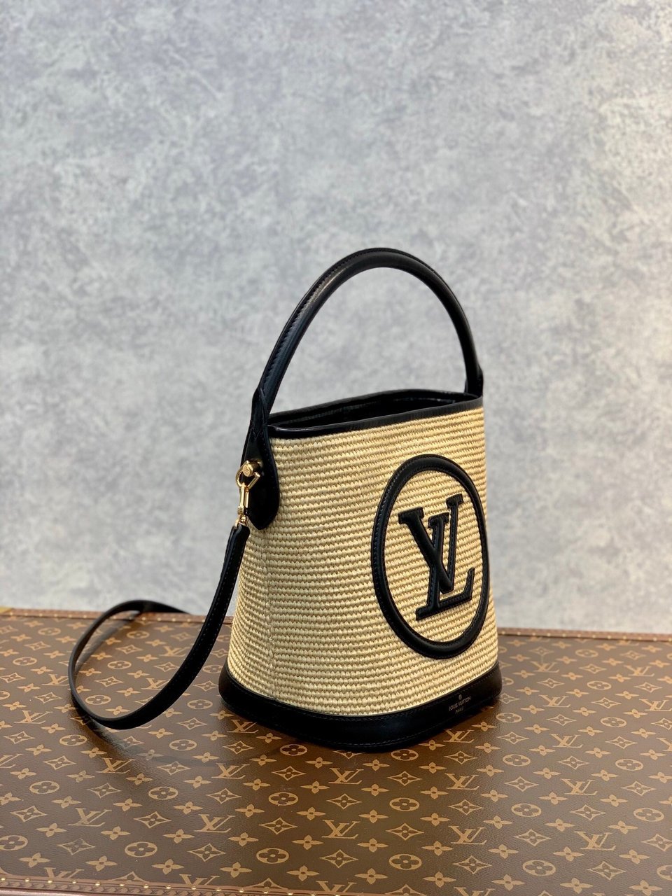 Louis Vuitton Petit Bucket 24Cm Black M59961 view 5
