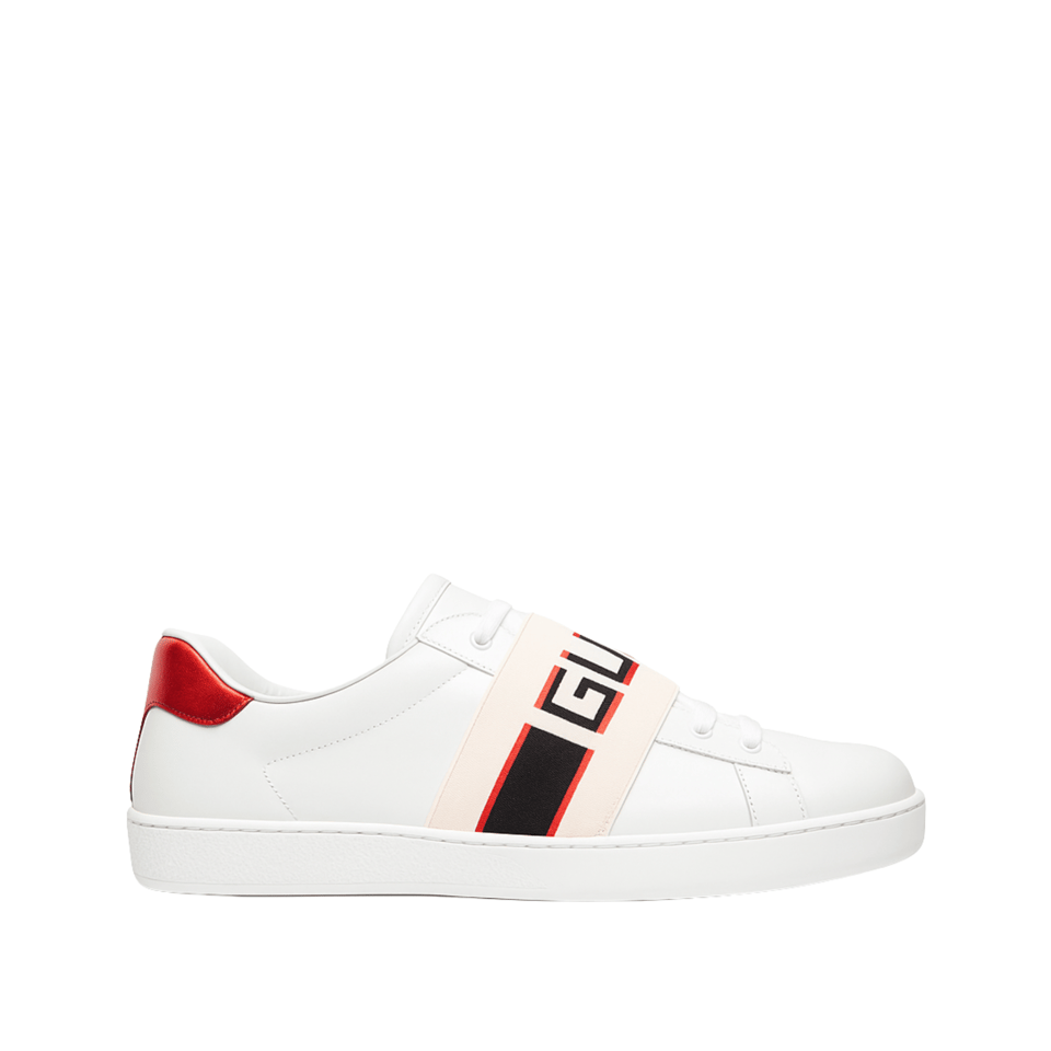 Gucci Wmns Ace Stripe Ivory 525269 0Fiv0 9086 view 2