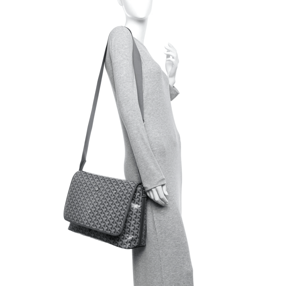 Goyard Capetien Bag Grey 39cm/15.4in view 3