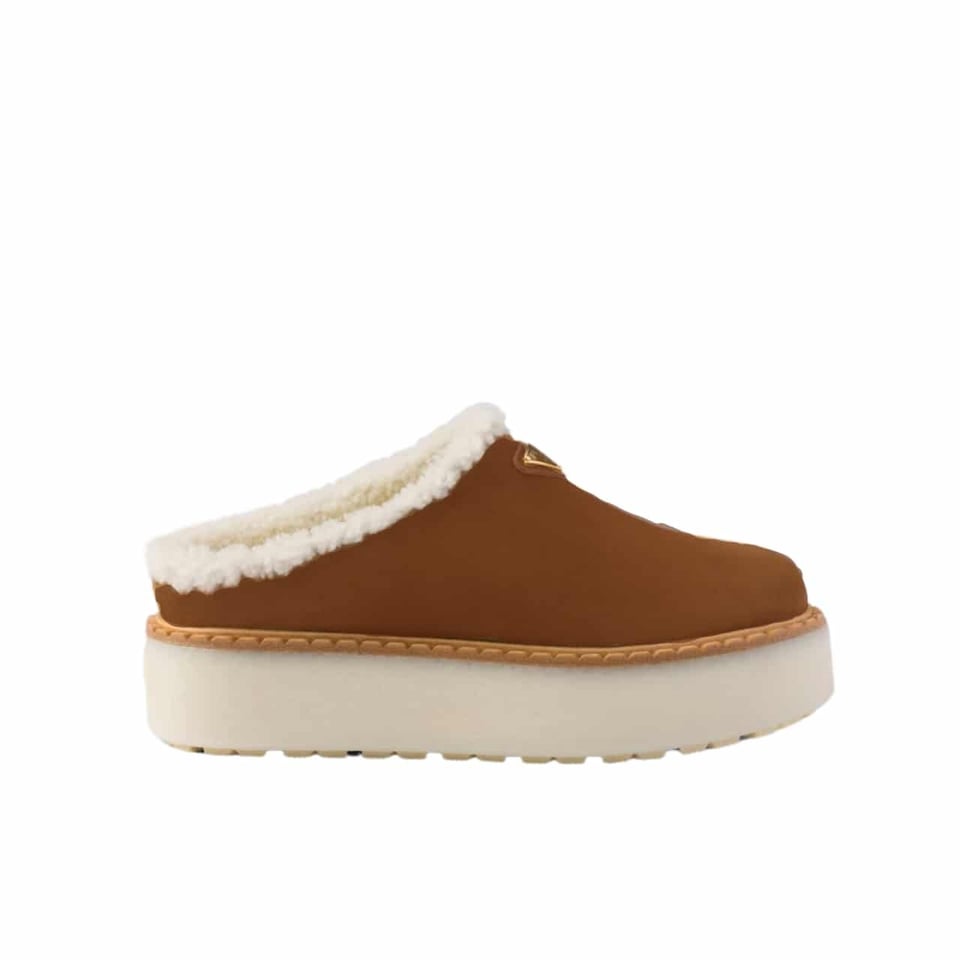 Prada Suede Mules Cinnamon 1S715N X0O F0401 F Zg50 view 2