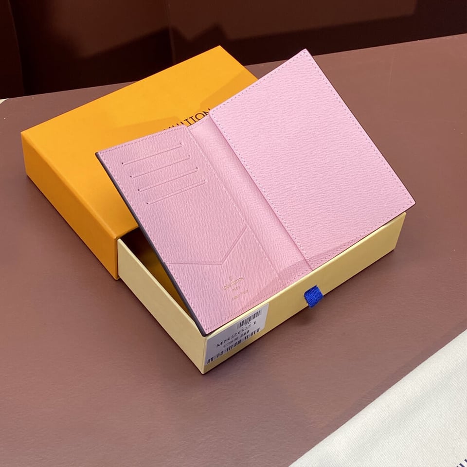 Louis Vuitton Vivienne Skating Passport Cover Pink view 5