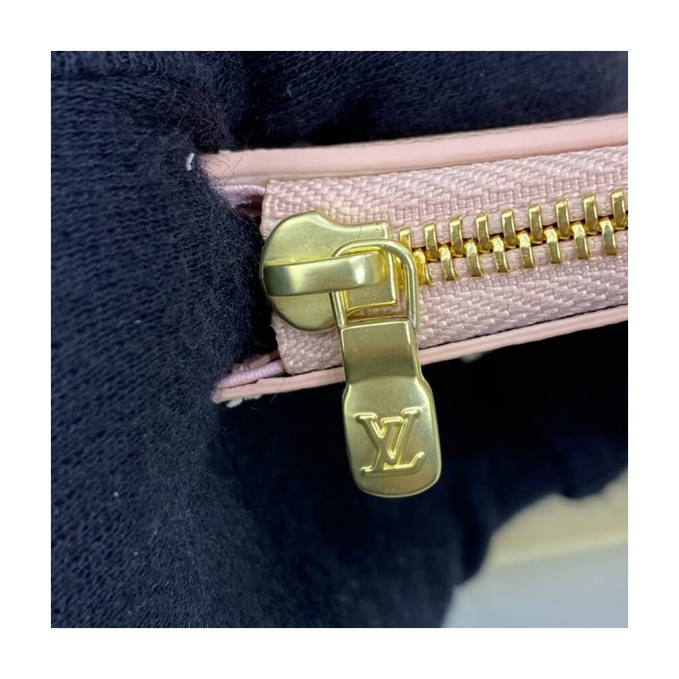 Louis Vuitton Damier Azur Zoe Wallet Pink view 8