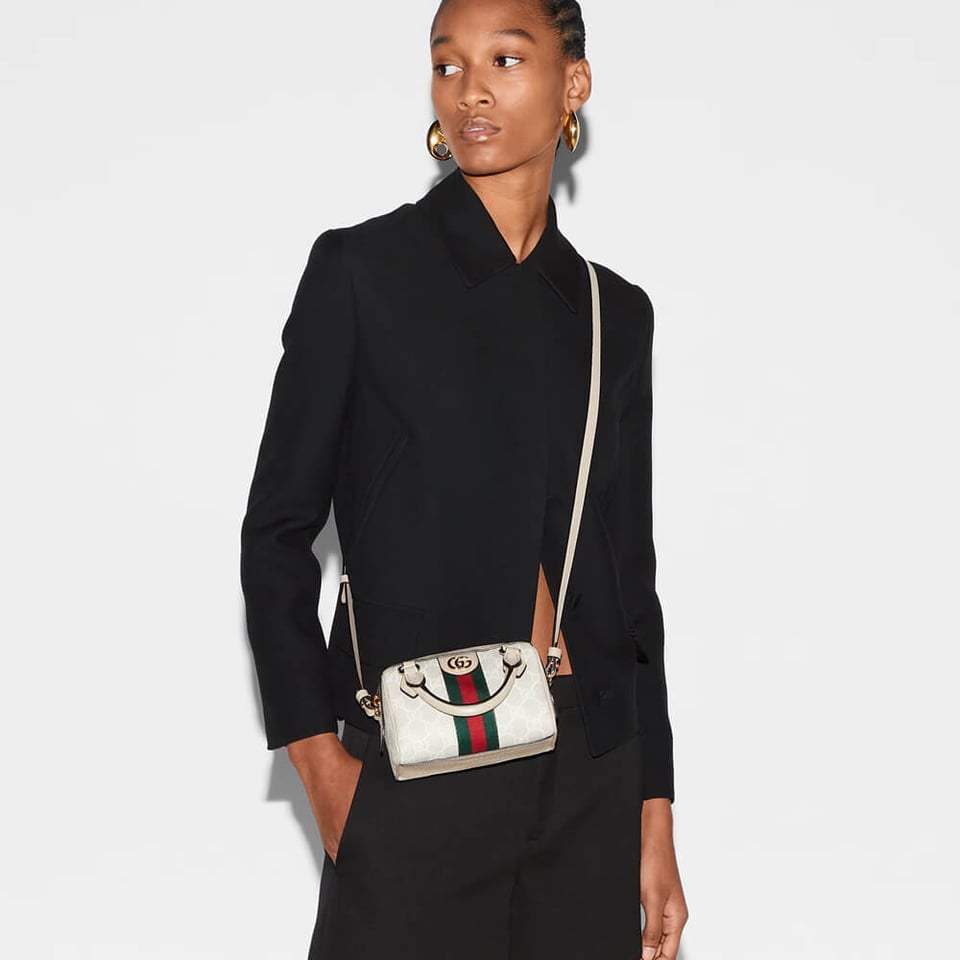 Gucci Ophidia Mini Boston Bag GG Supreme 16.5cm/6.5in view 4