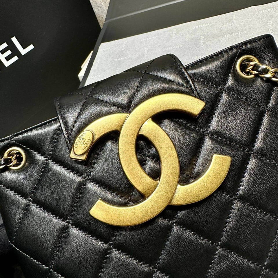 Chanel 24C Quilted Lambskin Shoulder Bag view 13