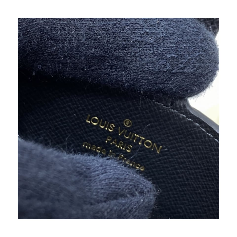 Louis Vuitton Monogram Canvas Card Holder Black view 10