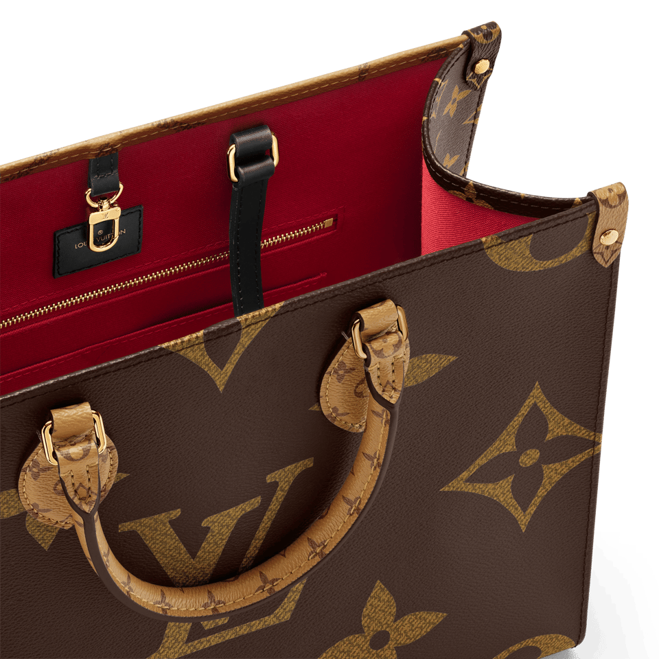 Louis Vuitton On The Go MM Monogram Medium Tote Bag Brown M45321 35cm view 5