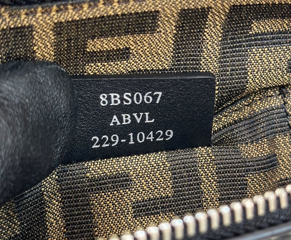 Fendi By The Way Leather Mini Bag Black 18cm view 6