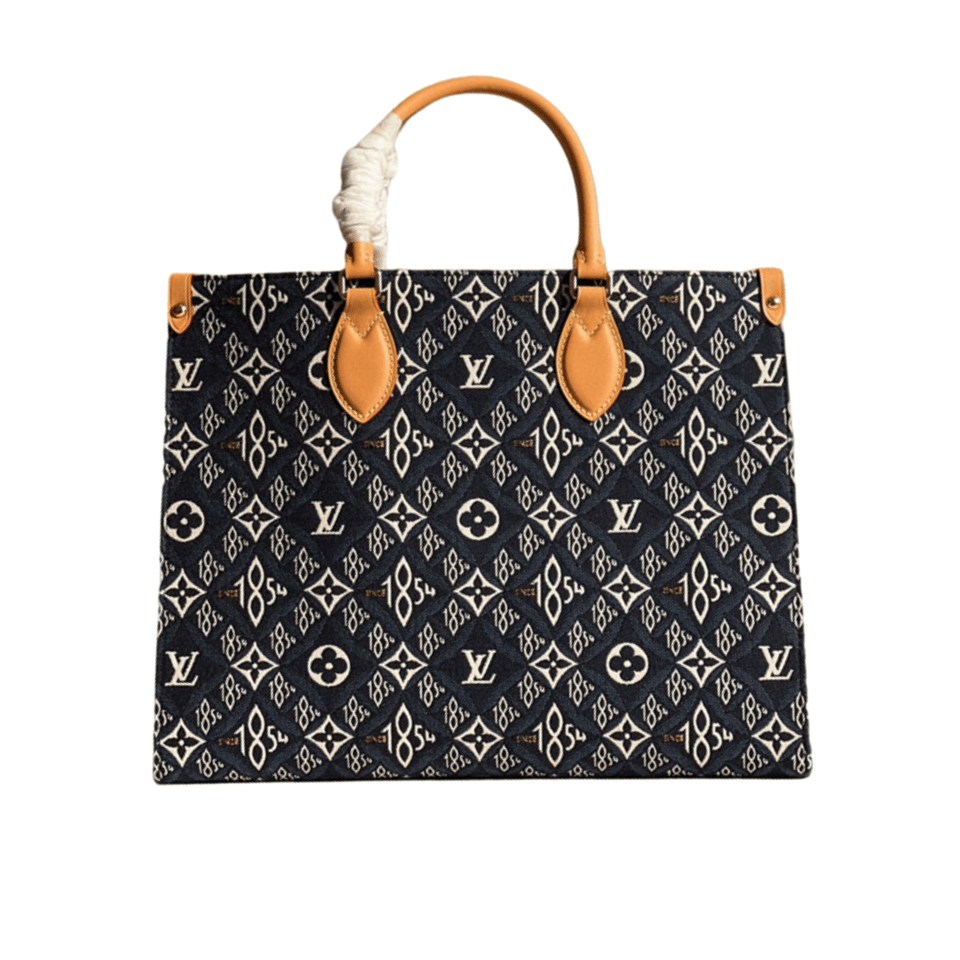 Louis Vuitton Onthego Mm Limited 1854 Denim Onthego Tote Medium Handbag 35cm view 2