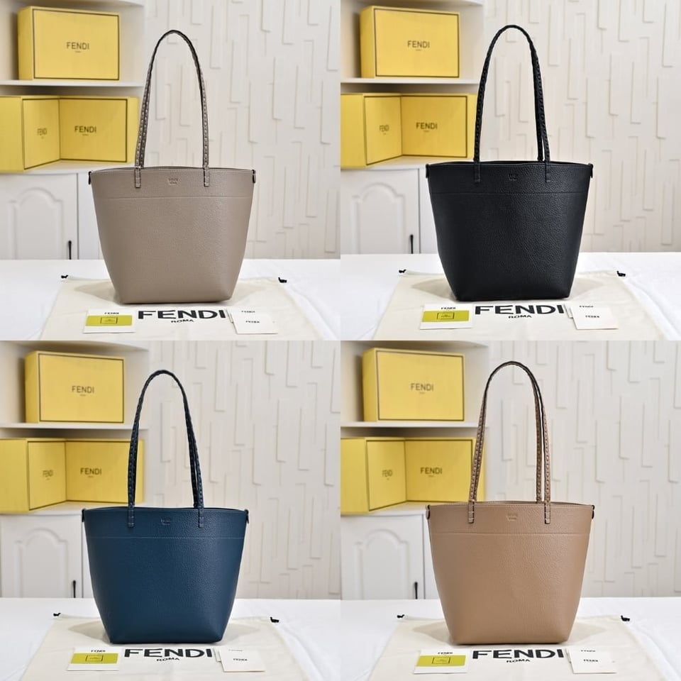 Fendi Medium Roll Gray 36Cm view 7