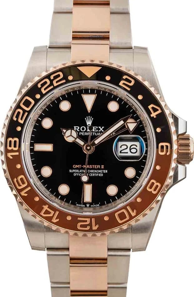 Rolex GMT-Master II 40mm Black Dial 126711CHNR Root Beer view 2