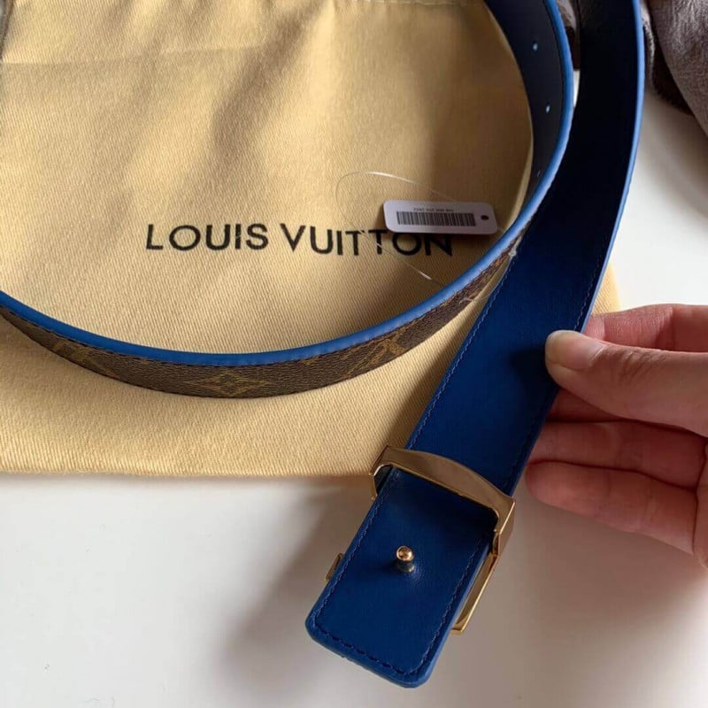 LV Escale LV Initiales 30mm Reversible Belt M0255W view 8
