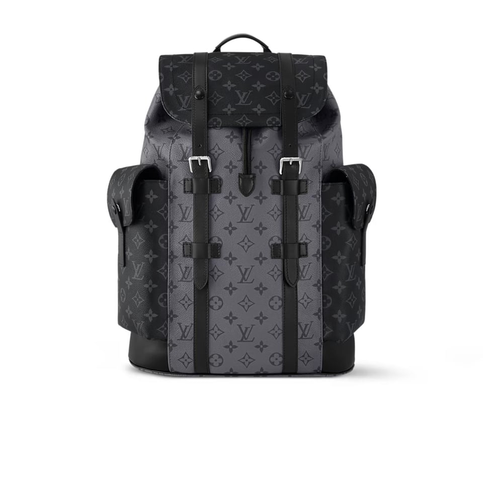 Louis Vuitton Christopher Backpack Black 34Cm