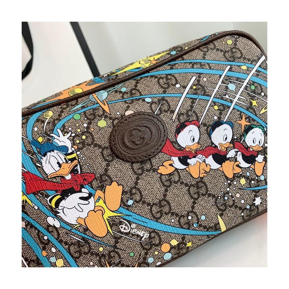 Disney x Gucci Donald Duck Print Belt Bag view 8