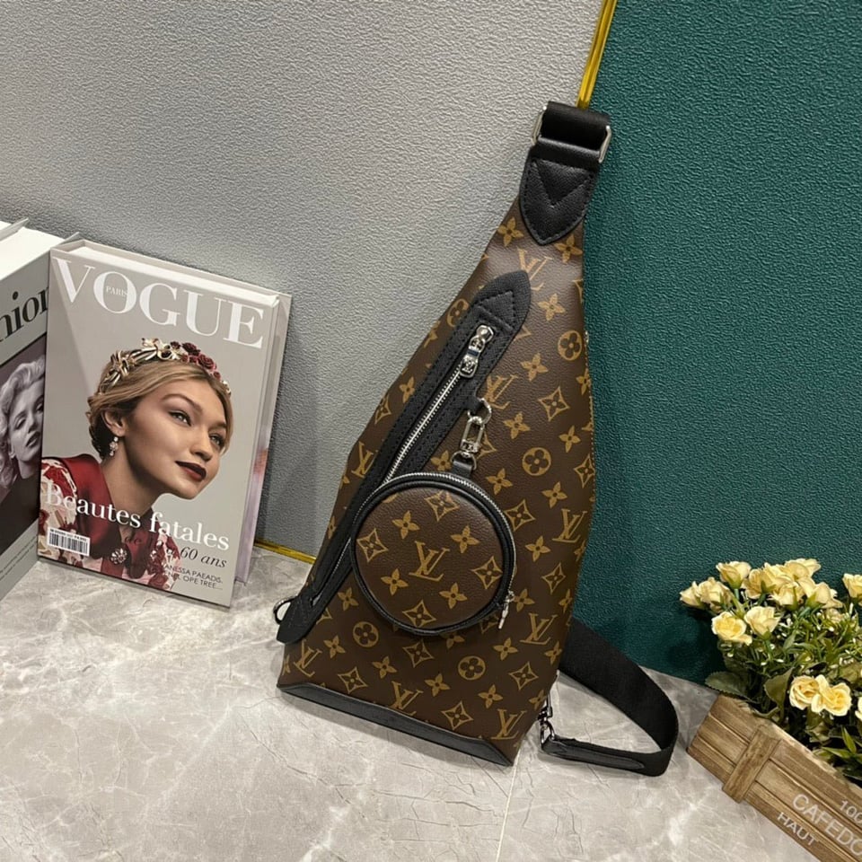 Louis Vuitton Duo Sling Bag Brown 42Cm M30936 view 11
